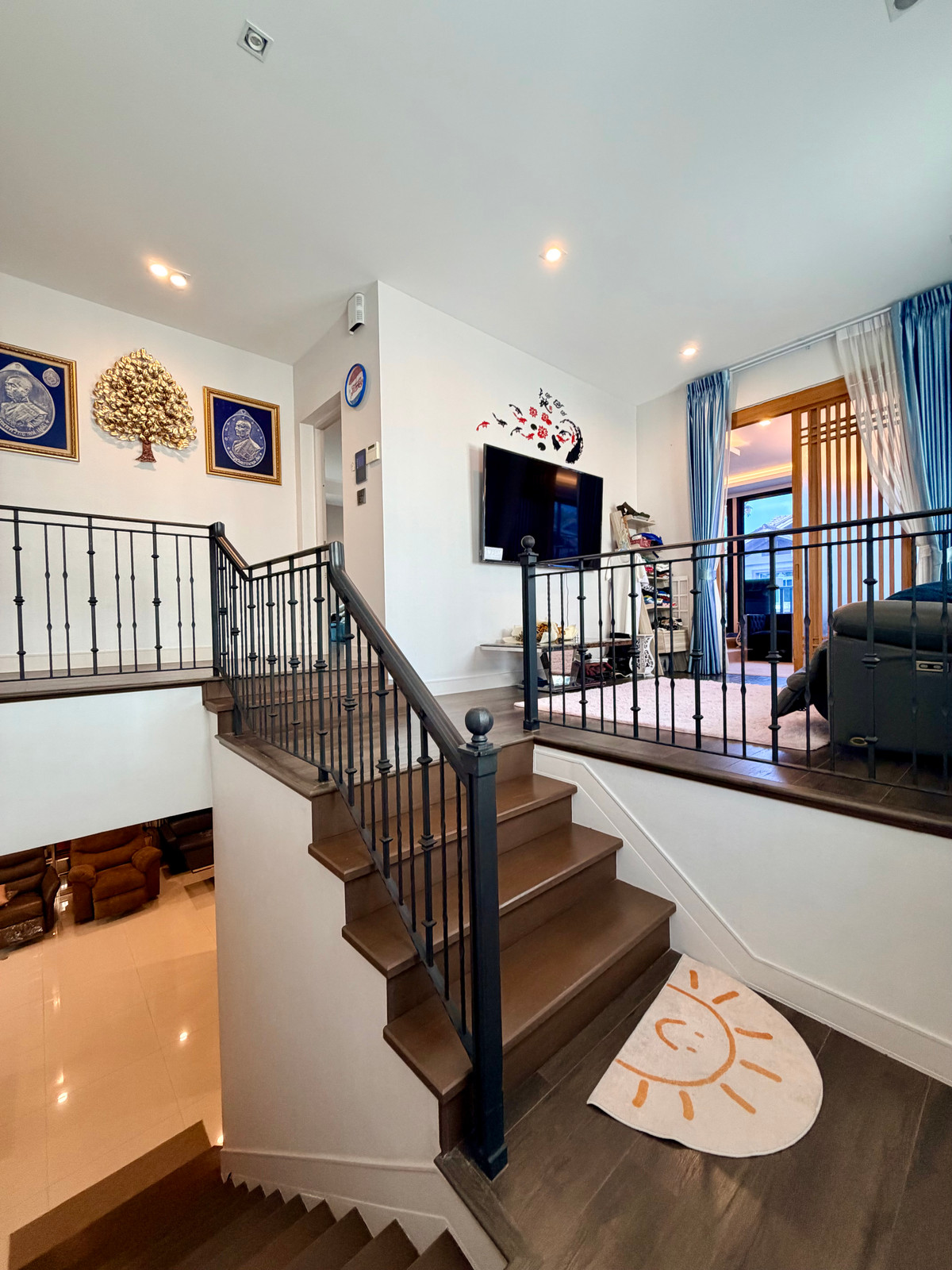 For SaleHouseBangna, Bearing, Lasalle : 🔥Very urgent sale🔥 Luxury house Nanwan Bangna KM 7, adding on, decorating, expanding the usable space a lot. There are many rooms to relax in. Offered for sale at only 26.2 million baht (house addition 10 million baht).