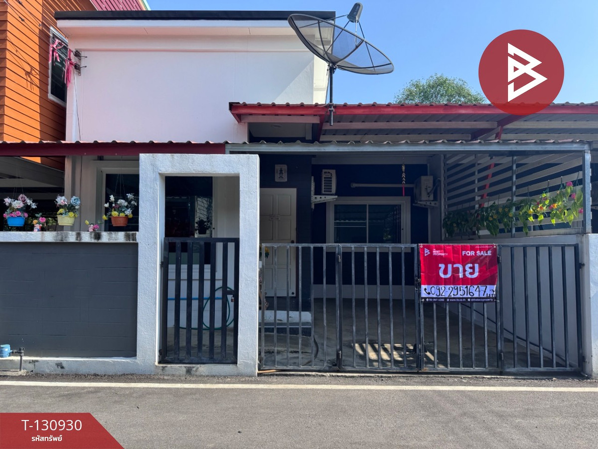 For SaleTownhomeSamut Songkhram : Townhouse for sale, area 26 square meters, Lat Yai, Samut Songkhram