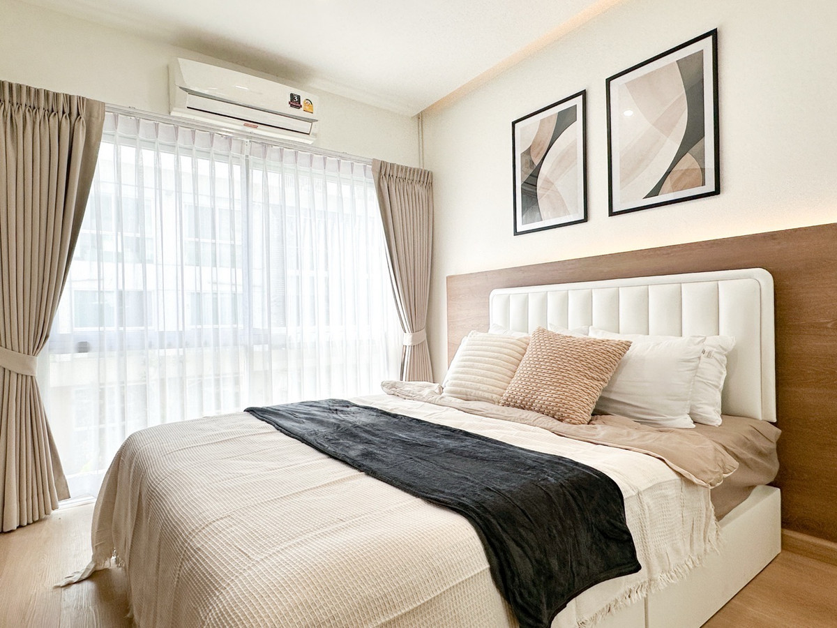 For SaleCondoOnnut, Udomsuk : 🔥Instalments only 5,500/month🔥There is a shuttle to and from BTS On Nut, plus free transfer fees and mortgage fees.