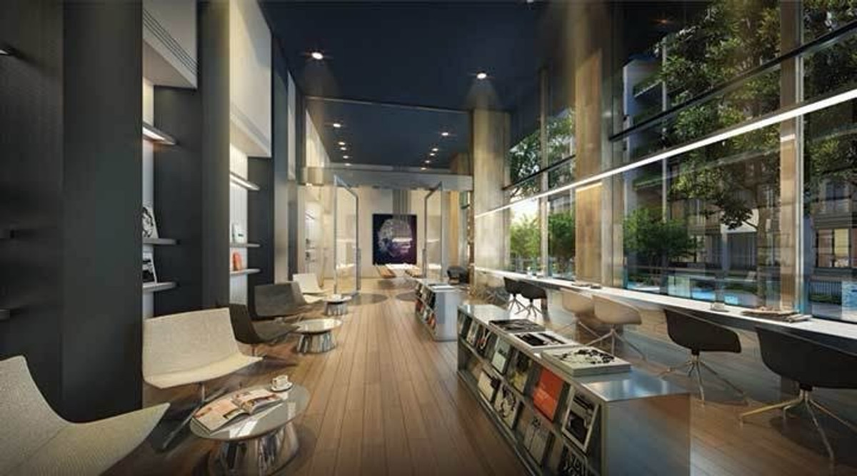 ให้เช่าคอนโดนวมินทร์ รามอินทรา : Establiss มีนบุรี รามอินทรา ห้องมุม 2 นอน เฟอร์นิเจอร์ พร้อมอยู่ 