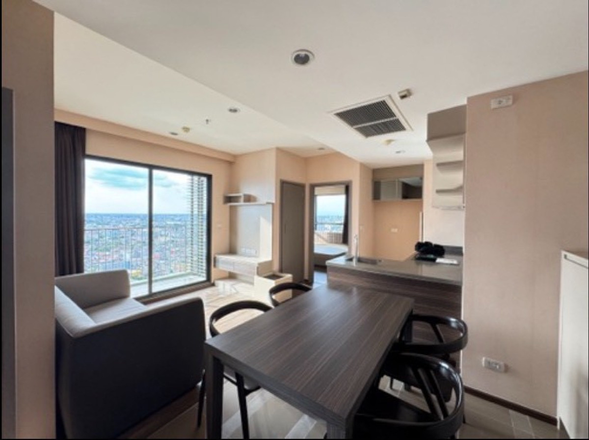 For RentCondoWongwianyai, Charoennakor : (For Rent) Condo TEAL Sathorn - Taksin I 2-BR, beautiful room, high floor, fully furnished + electrical appliances ㅡ Near 🚆BTS Wongwian Yai