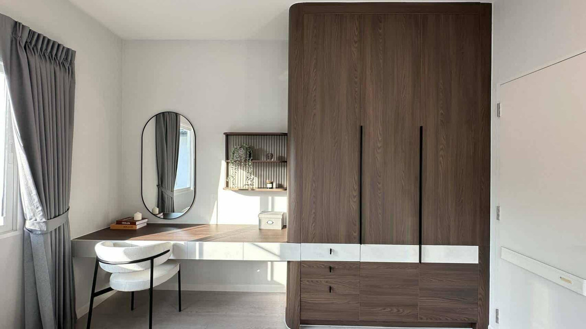 For RentHouseLadkrabang, Suwannaphum Airport : House for Rent Mantana Bangna Wongwaen, 2-Storey House 4 Bedroom 152 Sqw 335 Sqm New House Fully Furnished Near MegaBangna, Kanchanaphisek, Srinakarin, Charoem Phrakiat Rama 9 : MJ26R-002