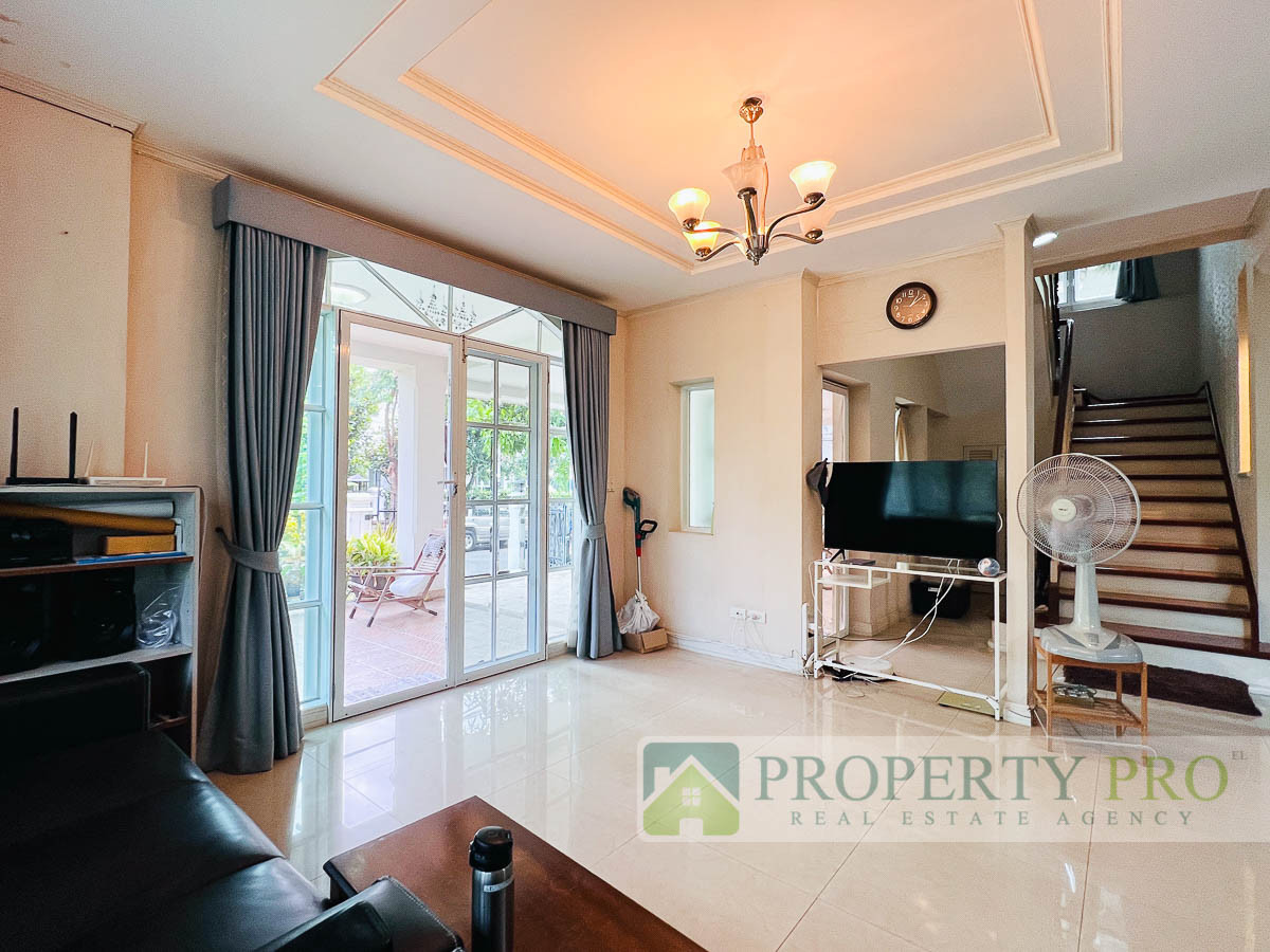 ให้เช่าบ้านเสรีไทย-นิด้า : ให้เช่า บ้าน ภัทรา รามคำแหง 76 บ้านเดี่ยว 4 ห้องนอน 69 ตรว 250 ตรม หลังมุม ตกแต่งสวย เฟอร์นิเจอร์ เครื่องใช้ไฟฟ้าครบ ใกล้ ศรีนครินทร์ กรุงเทพกรีฑา หัวหมาก : EL26R-002