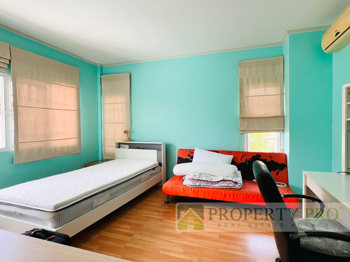 ให้เช่าบ้านเสรีไทย-นิด้า : ให้เช่า บ้าน ภัทรา รามคำแหง 76 บ้านเดี่ยว 4 ห้องนอน 69 ตรว 250 ตรม หลังมุม ตกแต่งสวย เฟอร์นิเจอร์ เครื่องใช้ไฟฟ้าครบ ใกล้ ศรีนครินทร์ กรุงเทพกรีฑา หัวหมาก : EL26R-002