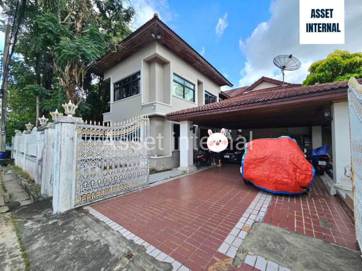 บ้านมีนบุรี-ร่มเกล้า : บ้านเดี่ยว 2 ชั้น หมู่บ้าน ปรีชา สุวินทวงศ์ 34 เนื้อที่ 150 ตารางวา 5 ห้องนอน 4 ห้องน้ำ 4 ที่จอดรถ แขวงแสนแสบ เขตมีนบุรี กรุงเทพมหานคร 