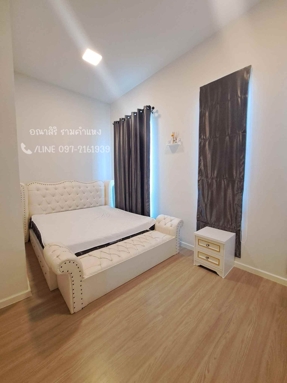 For RentTownhomeMin Buri, Romklao : House for rent, 2-story townhome, Anasiri Ramkhamhaeng, new house, ready to move in 📞/LINE 097-2161939