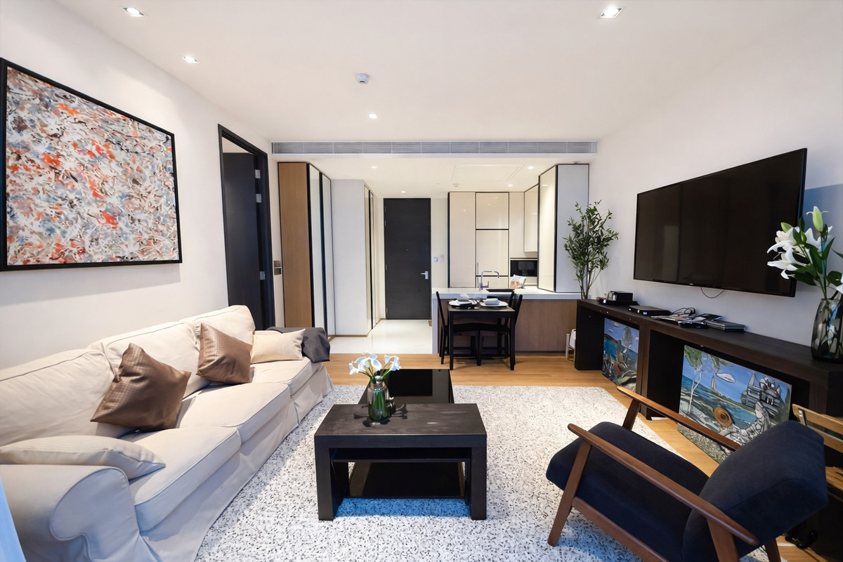 For RentCondoSukhumvit, Asoke, Thonglor : 🔹 BEATNIQ Sukhumvit 32 🔹	1 Bedroom, 1 Bathroom •	Size: 55 sq.m.	•	High floor (20+), open Sukhumvit city view •	1 fixed parking space	•	North-facing