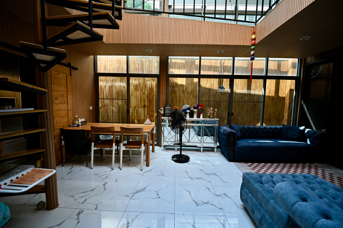 For SaleHouseBangna, Bearing, Lasalle : 🔥Very urgent sale🔥 Luxury house Nanwan Bangna KM 7, adding on, decorating, expanding the usable space a lot. There are many rooms to relax in. Offered for sale at only 26.2 million baht (house addition 10 million baht).