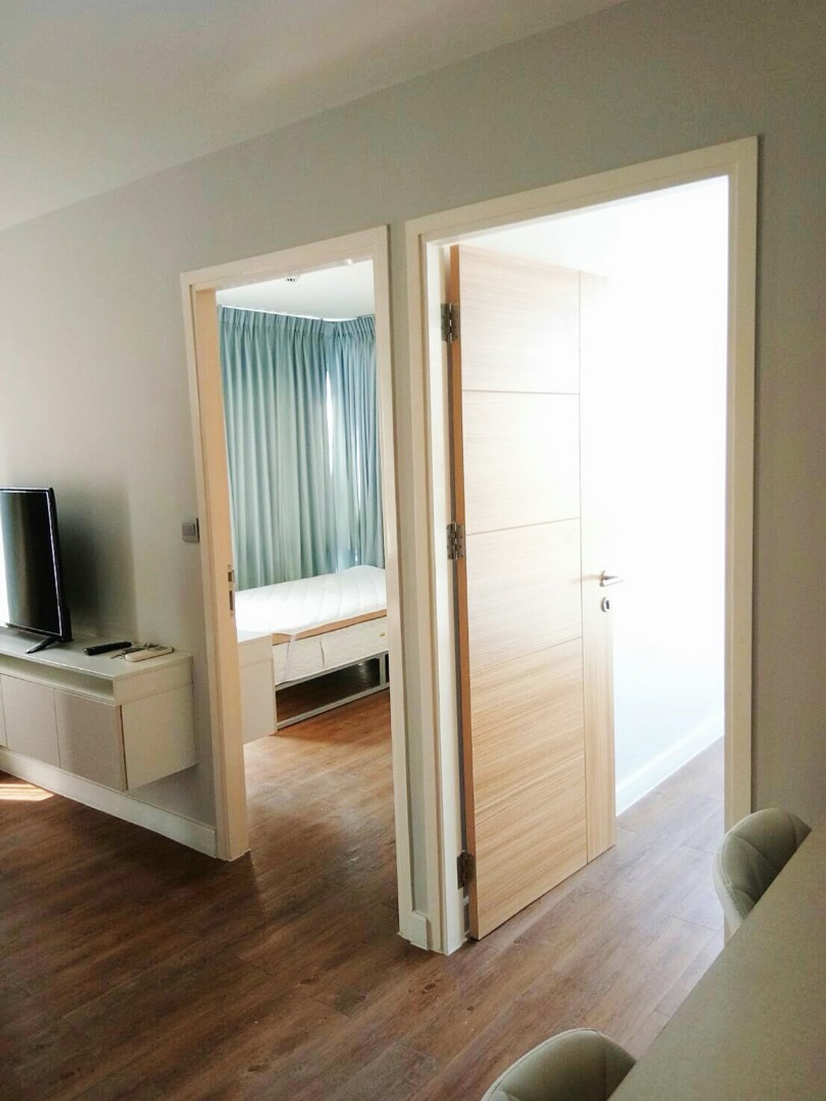 ให้เช่าคอนโดนวมินทร์ รามอินทรา : Establiss มีนบุรี รามอินทรา ห้องมุม 2 นอน เฟอร์นิเจอร์ พร้อมอยู่ 