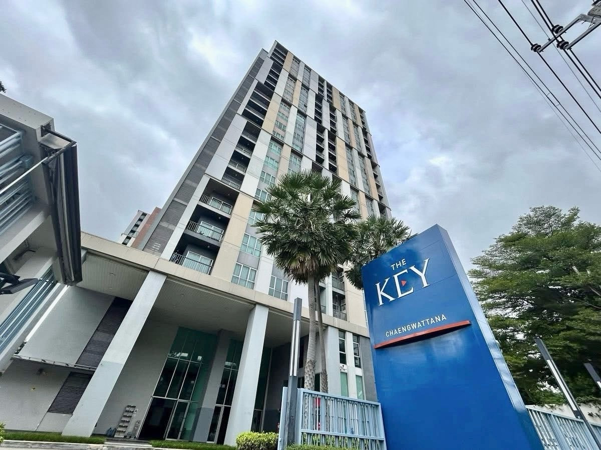 ให้เช่าคอนโดแจ้งวัฒนะ เมืองทอง : 📍 โครงการ : The Key Chaengwattana🚝 ใกล้ : MRT สถานีศรีรัช , ทางด่วน , เมืองทองธานี💵 ราคาเช่า : 10,000 บาท / เดือน