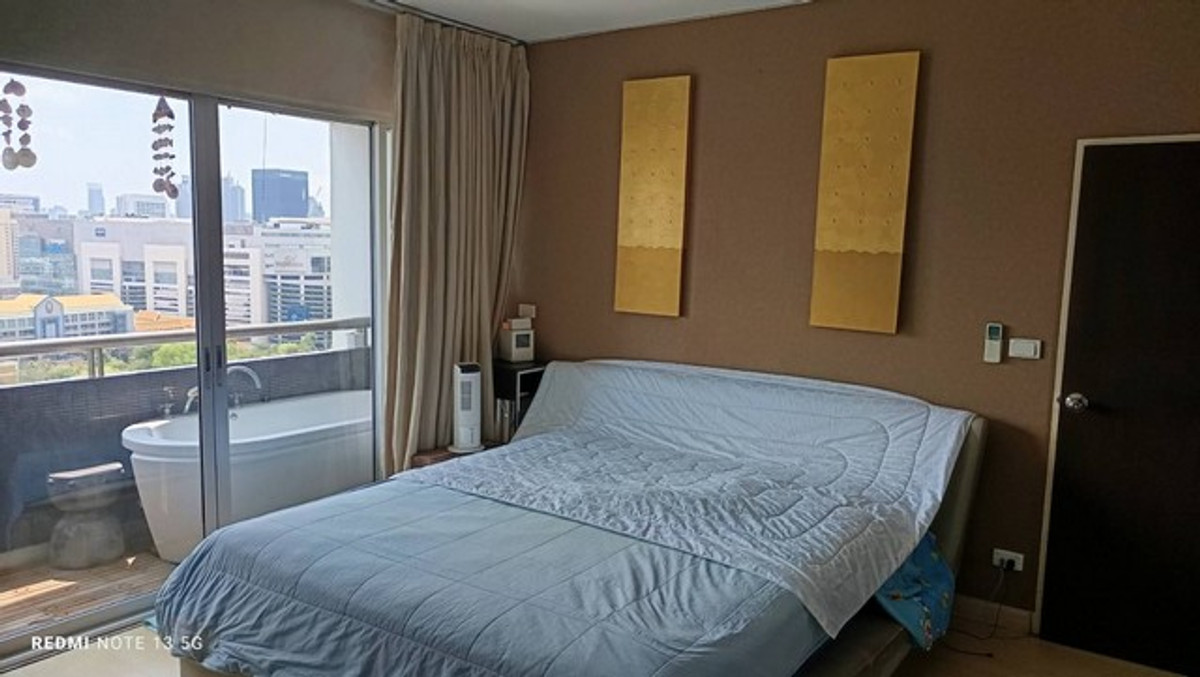 For RentCondoRatchathewi,Phayathai : Condo for rent, The Platinum Condominium, size 115 sq m, high floor, near ARL Ratchaprarop.