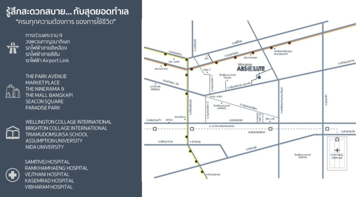 ขายบ้านพัฒนาการ ศรีนครินทร์ : Nirvana absolute krungthepkreetha บ้านเดี่ยว 3ชั้น 3ห้องนอน 3ห้องน้ำ 