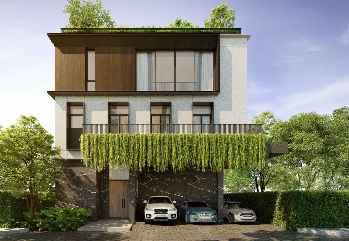 For SaleHouseRamkhamhaeng, Hua Mak : Exclusive deal, only one unit 🔥🔥 ARNA RAMA 9 | 4 🛌 5 🛁 1 👩🏻‍🍳 29.9 Mb.* Direct project deal 065-6956939 (Luk Raisin)