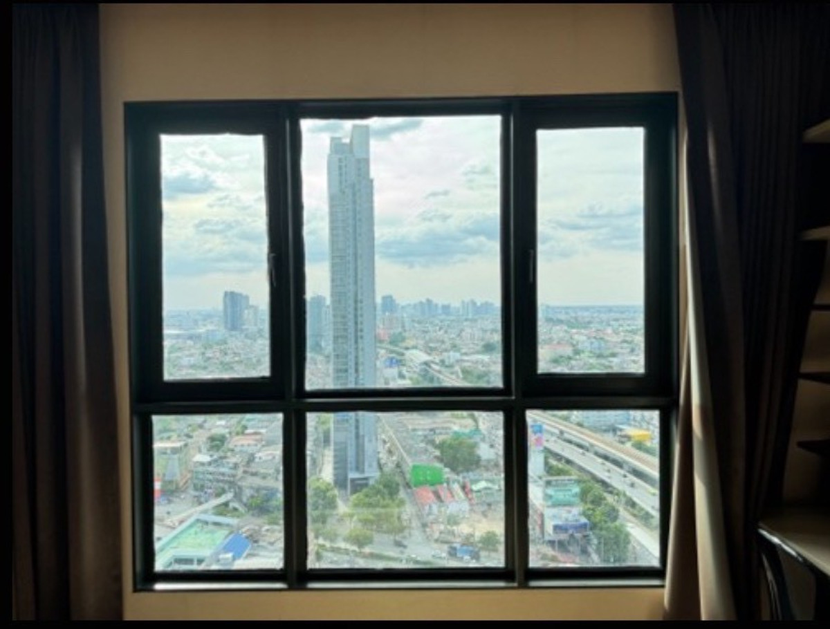 ให้เช่าคอนโดวงเวียนใหญ่ เจริญนคร : (ปล่อยเช่า) คอนโด TEAL Sathorn - Taksin I 2-BR  ห้องสวย ชั้นสูง เฟอร์+เครื่องใช้ไฟฟ้าครบ  ㅡ ใกล้ 🚆BTS วงเวียนใหญ่