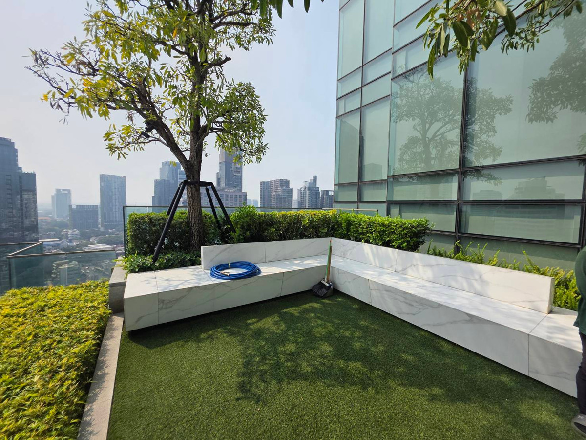 For SaleCondoSukhumvit, Asoke, Thonglor : The Bangkok Thonglor: 2bed 2bath 82.15sqm. 2XFl 23,000,000 brandnew fully furnished, private garden Am: 0656199198