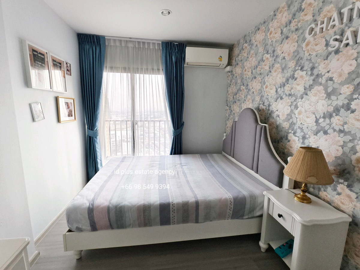 CondoPinklao, Charansanitwong : The Parkland Charan - Pinklao Condo for sale with the tenant : 1 bed plus with Multipurpose room for 35 sqm.City View on 20th floor.fully furnished and electrical appliances Next to MRT Bangyikhan. Rent only for 16,000 / m. or Sale only for 3.3 MB. discou