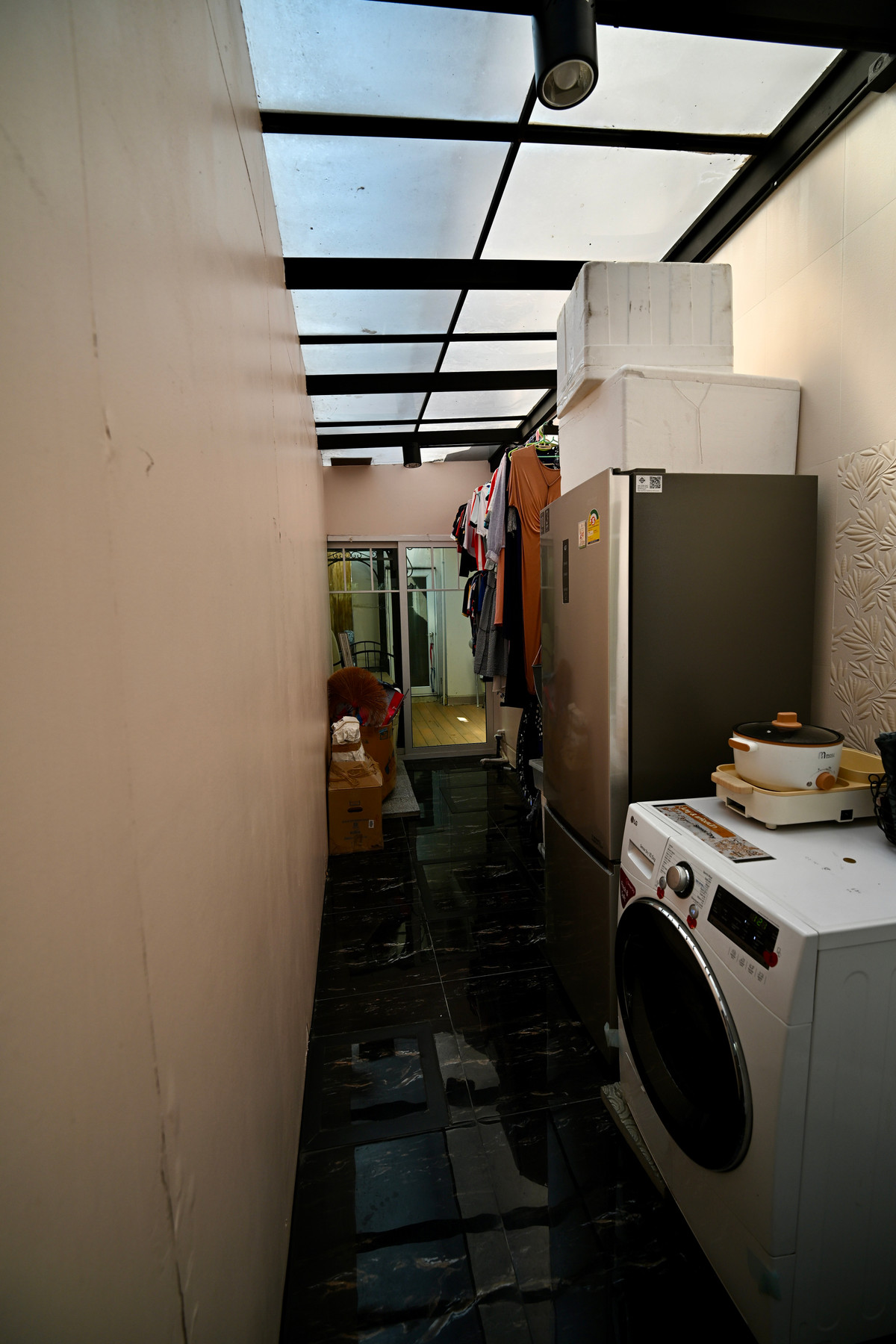 For SaleHouseBangna, Bearing, Lasalle : 🔥Very urgent sale🔥 Luxury house Nanwan Bangna KM 7, adding on, decorating, expanding the usable space a lot. There are many rooms to relax in. Offered for sale at only 26.2 million baht (house addition 10 million baht).