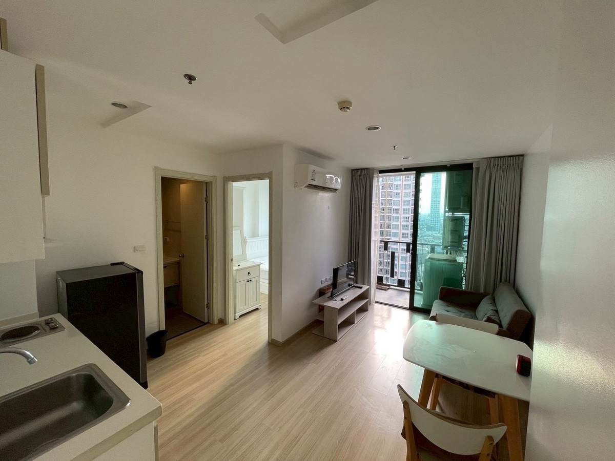 For RentCondoOnnut, Udomsuk : For rent, Artemis Sukhumvit 77, 1 bedroom, 1 bathroom, 30 sq m, 18th floor, beautiful room, fully furnished, ready to move in, price 13,000 baht.