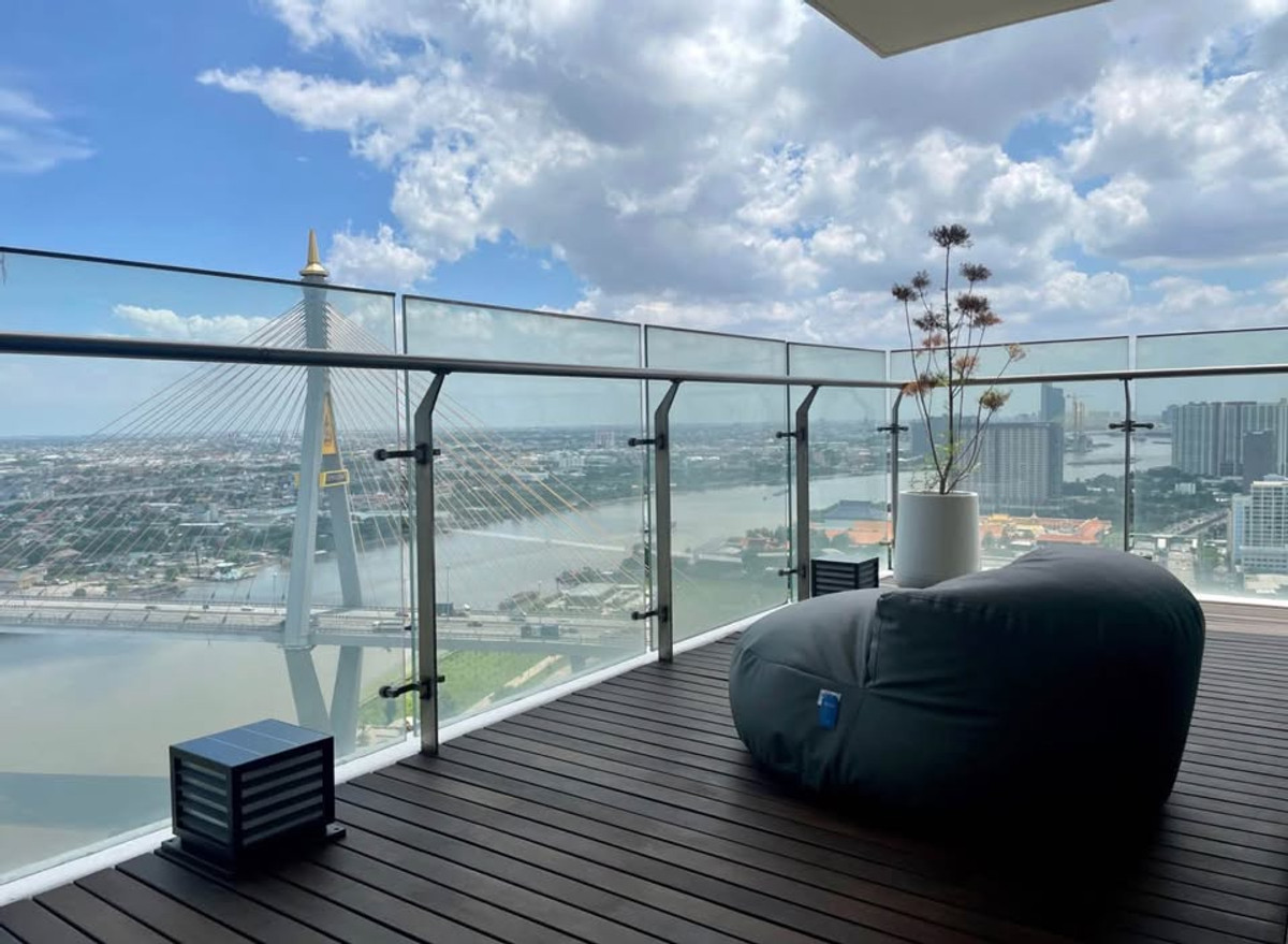 For SaleCondoRama3 (Riverside),Satupadit : Luxurious 2 bedroom riverfront condo at The Pano Rama 3, Contact 062-496-6454