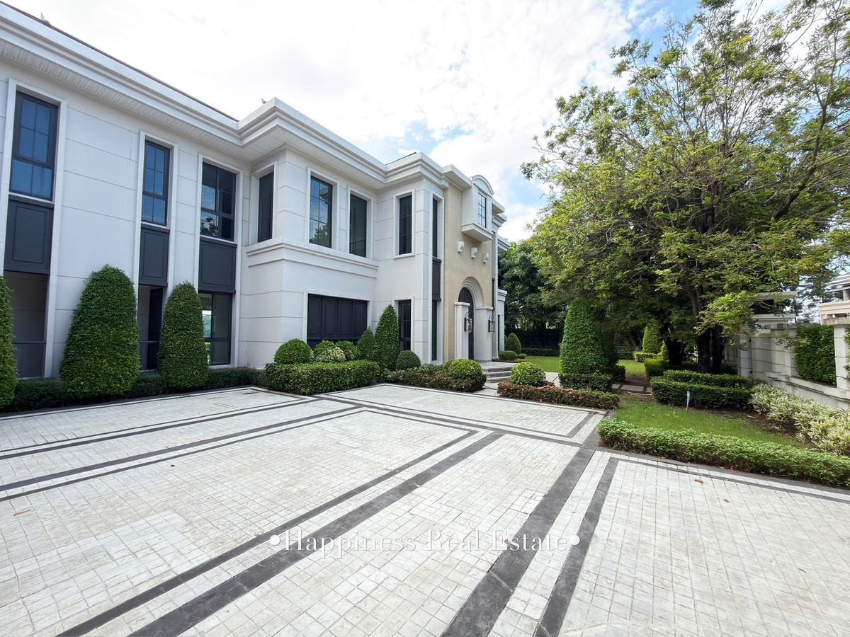 For SaleHouseChaengwatana, Muangthong : ✨🔥 Rare Item Super Luxury detached house, lake view, largest type #Chaengwattana