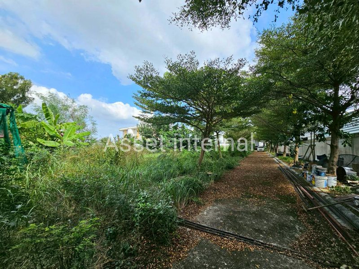 For SaleLandMin Buri, Romklao : Land for sale, 1 rai, beautiful plot, already filled in, has a fence, Bueng Khwang Road 3, Saen Saep Subdistrict, Min Buri District, Bangkok.