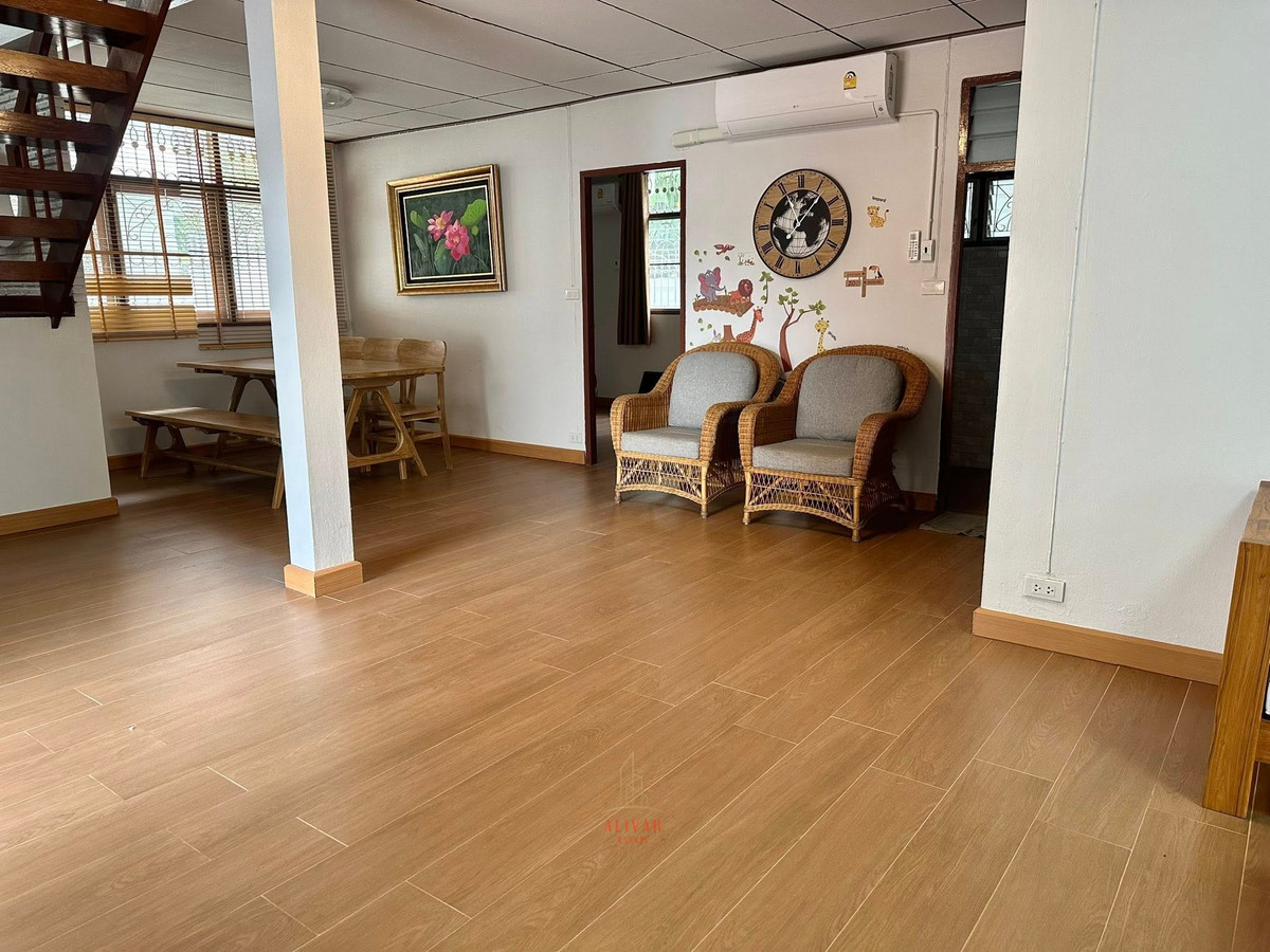 For RentHouseOnnut, Udomsuk : RH011926 For rent, 2-story detached house, 4 bedrooms, Sukhumvit 101/1 area.