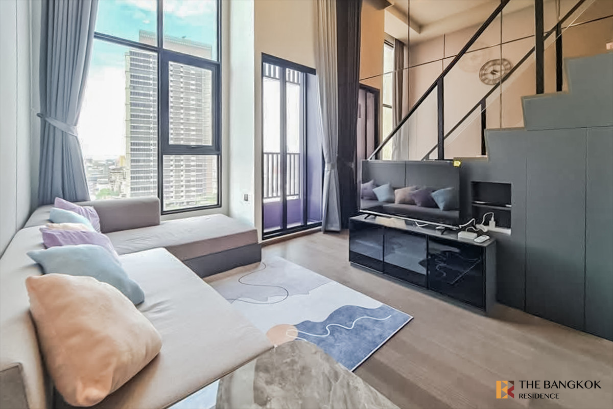 For RentCondoSiam Paragon ,Chulalongkorn,Samyan : 🎉Rent✨ Park Origin Chula-Samyan - 1 Bed 1 Bath (Loft) | 34.00 sq.m. | 30K/month ⭐️call 📞Boss(Tsuko) | 095-717-2357