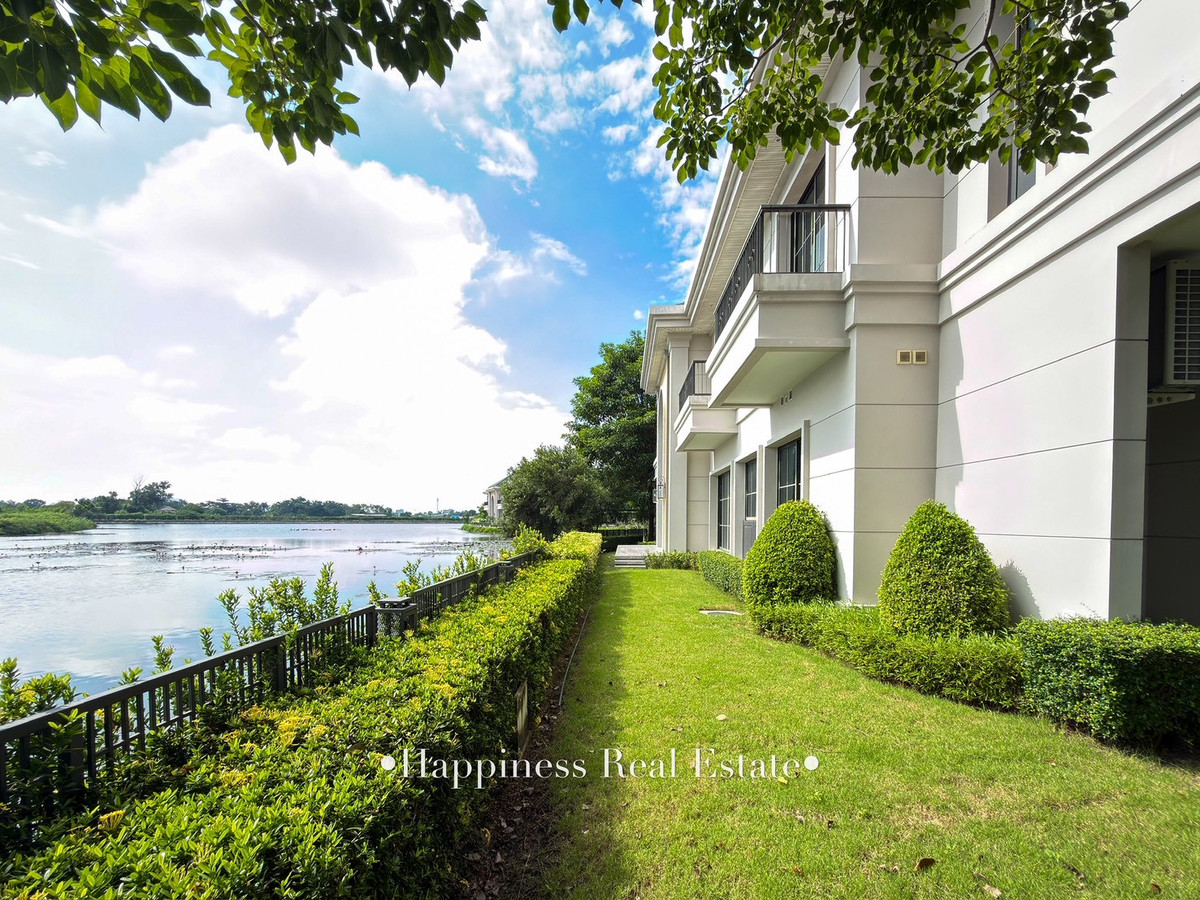 For SaleHouseChaengwatana, Muangthong : ✨🔥 Rare Item Super Luxury detached house, lake view, largest type #Chaengwattana