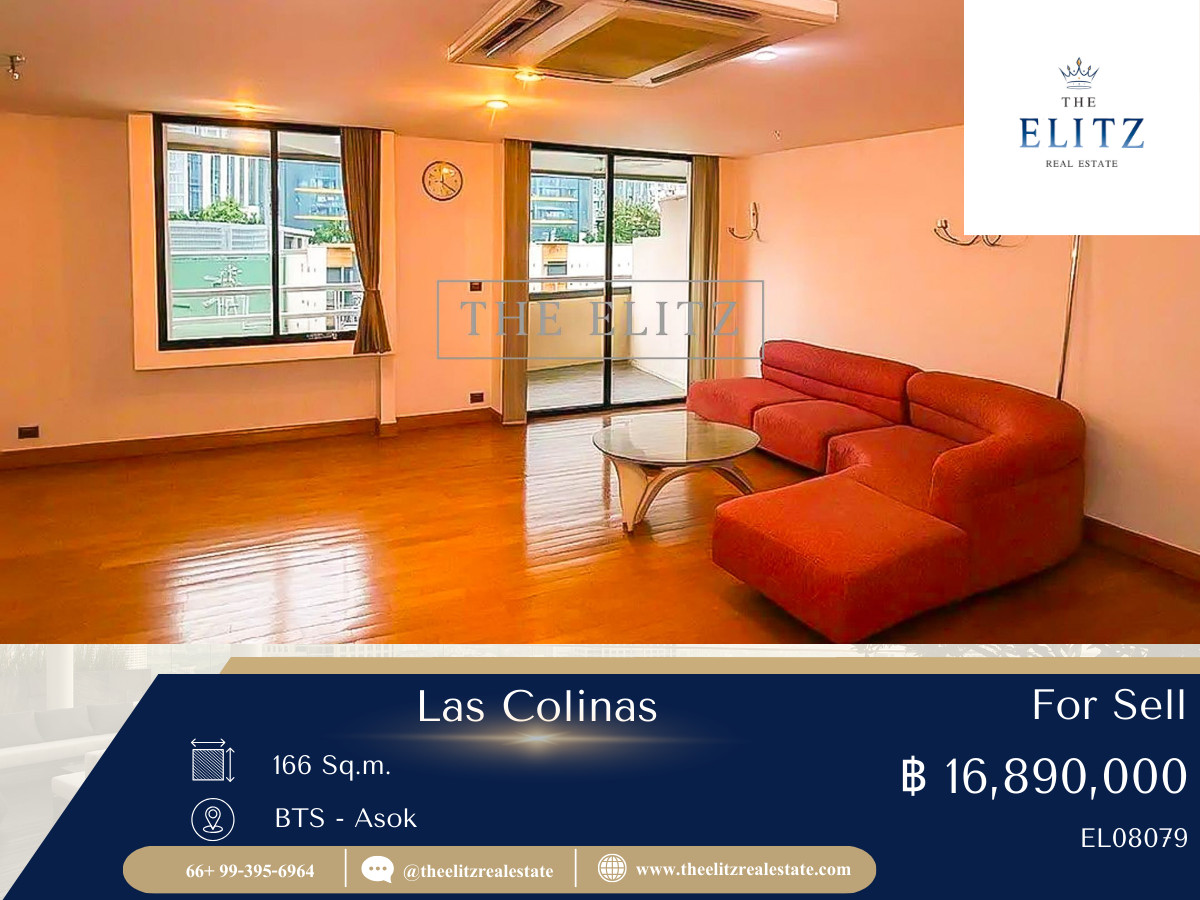 For SaleCondoSukhumvit, Asoke, Thonglor : ✨Center of the Asoke universe, Las Colinas, Sukhumvit 21, opposite Terminal 21, one step to the BTS ❤️