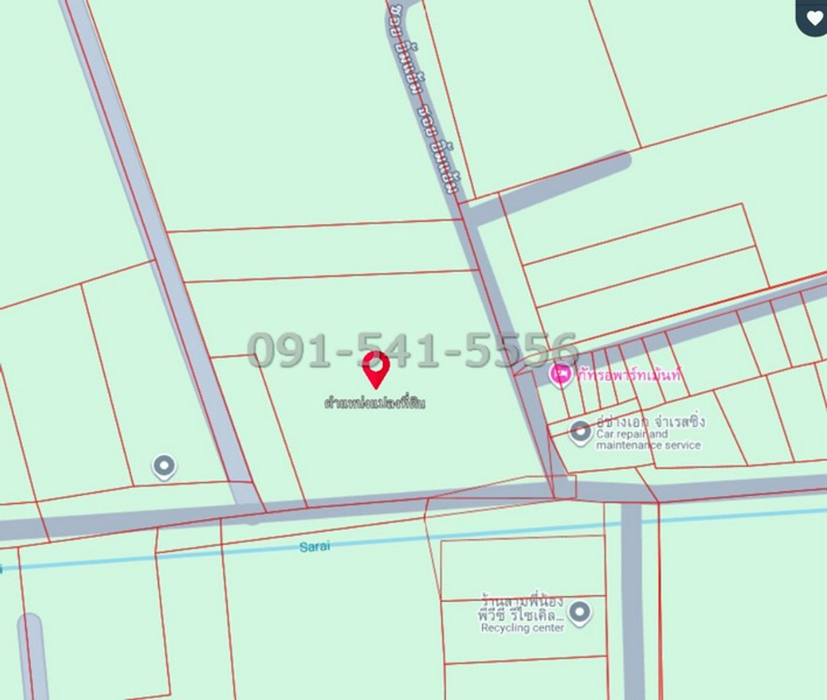 For SaleLandBangna, Bearing, Lasalle : Land for sale at Pracha Uthit 90, Soi Yim Yam, land size 3 rai, beautiful plot shape, near a square, next to the road on 3 sides, yellow city plan.