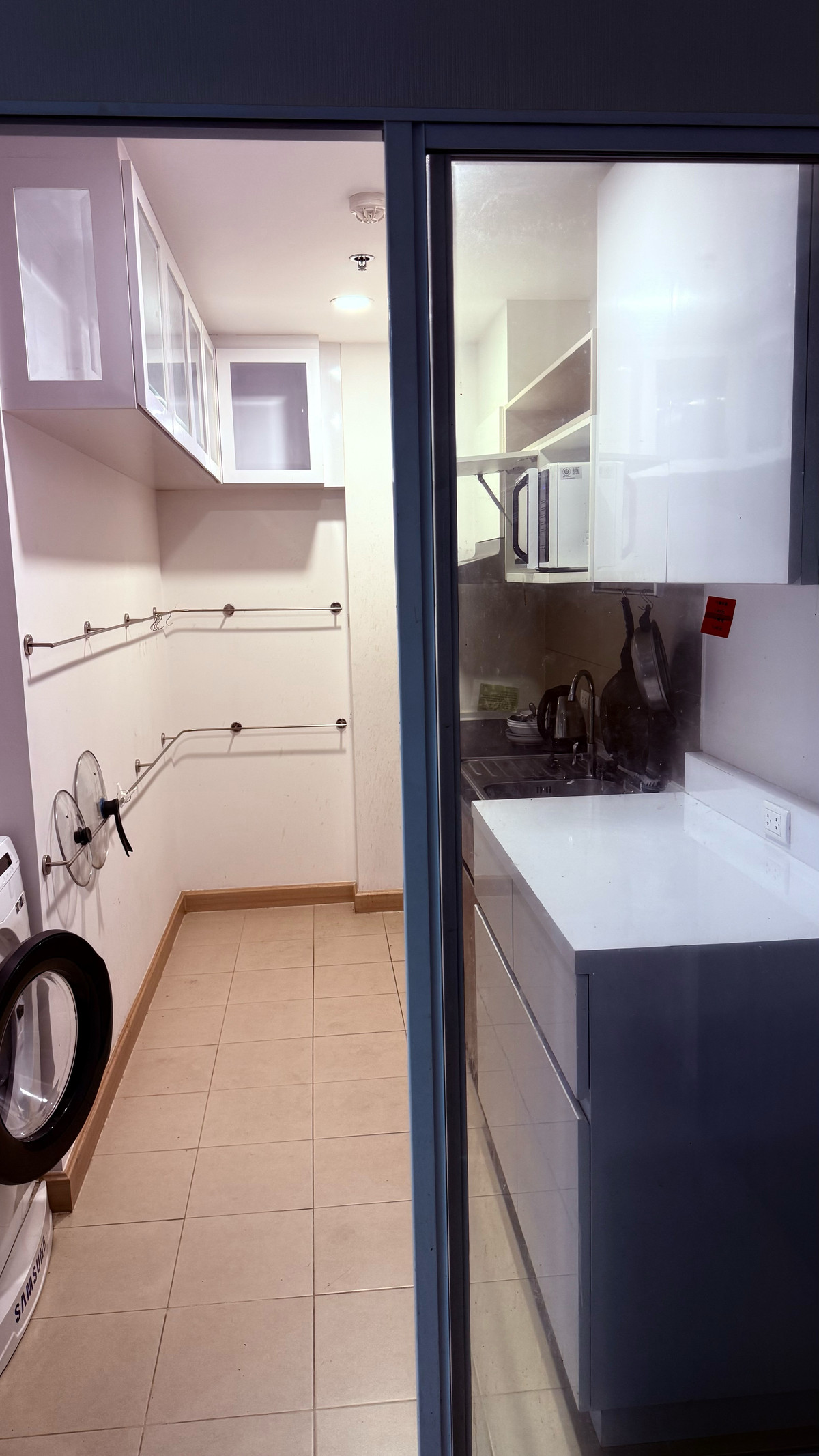 ให้เช่าคอนโดรามคำแหง หัวหมาก : ให้เช่า Condo Supalai Veranda Ramkhamhaeng ห้องมุม เฟอร์นิเจอร์ครบ