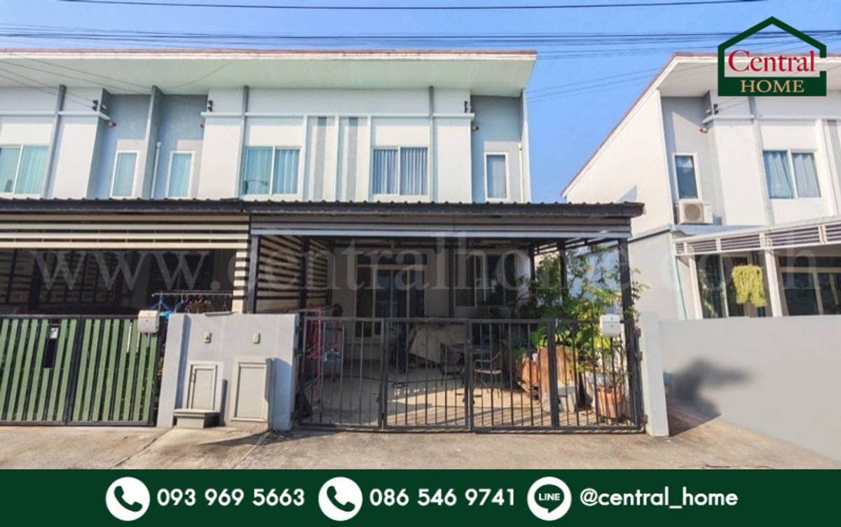 ขายทาวน์โฮมพุทธมณฑล ศาลายา : ทาวน์โฮม กัสโต้ เพชรเกษม - ทวีวัฒนา หลังริม ต่อเติมครบ พร้อมอยู่ ราคาถูกที่สุดในโครงการ