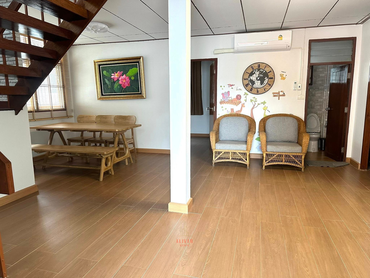 For RentHouseOnnut, Udomsuk : RH011926 For rent, 2-story detached house, 4 bedrooms, Sukhumvit 101/1 area.