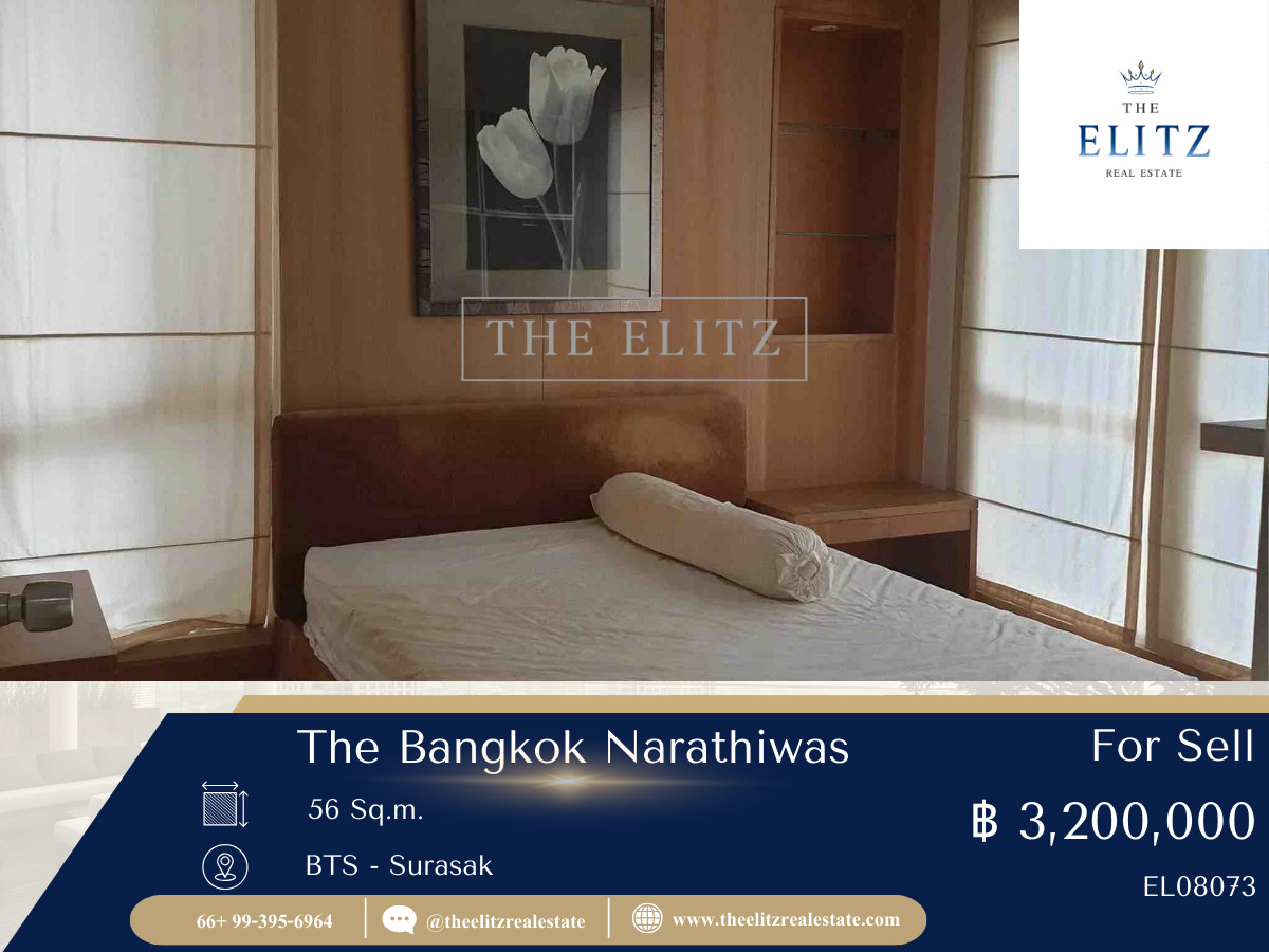 For SaleCondoSathorn, Narathiwat : ✨Relax with your lungs @The Bangkok Narathiwas, a resort-style condo in the heart of the city. The shady atmosphere cant be found anymore ❤️