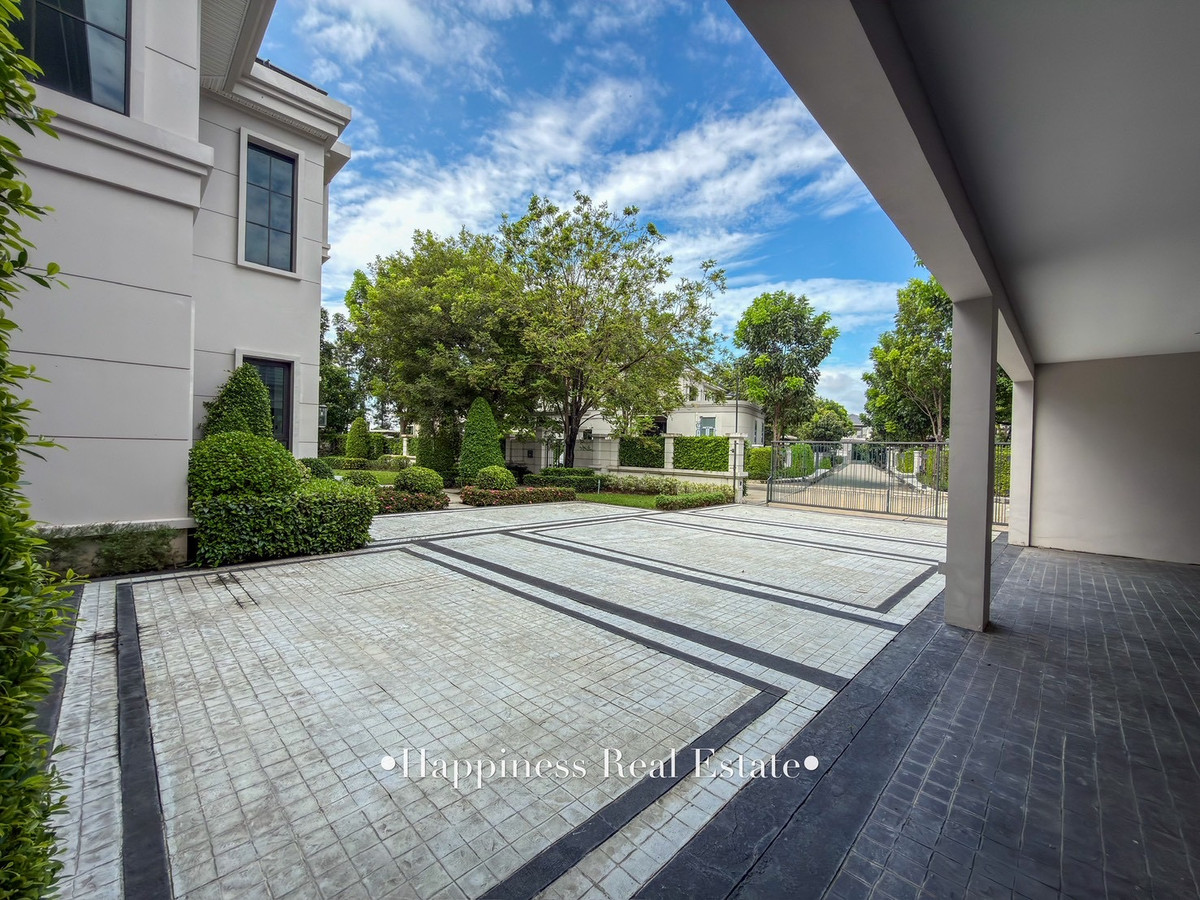 For SaleHouseChaengwatana, Muangthong : ✨🔥 Rare Item Super Luxury detached house, lake view, largest type #Chaengwattana