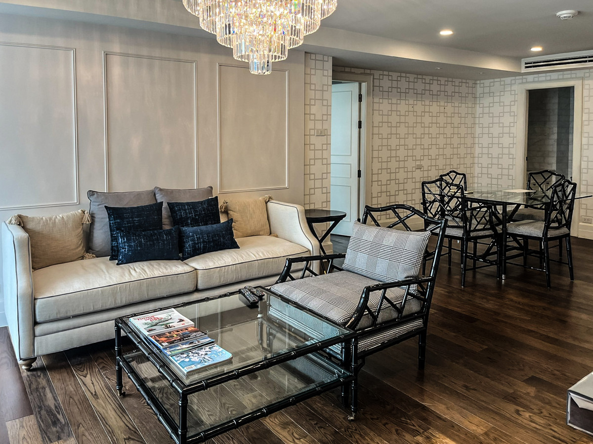 For RentCondoWitthayu, Chidlom, Langsuan, Ploenchit : Somkid Gardens Condominium (LSIR0497) — Spacious Luxury Living in the Heart of Lumphini