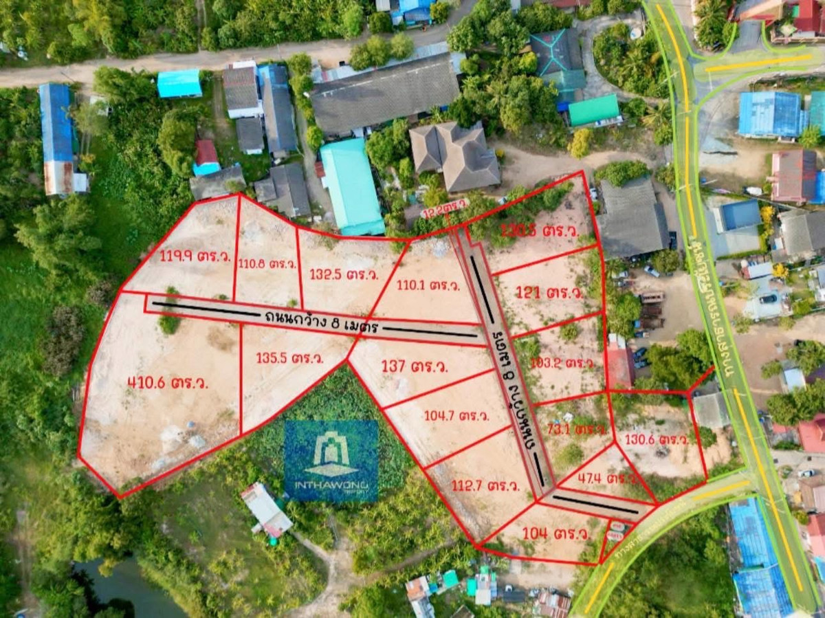 For SaleLandSriracha Laem Chabang Ban Bueng : 📌 ขายที่ดินแปลงสวย • แบ่งโฉนดพร้อมโอน!  📍 ทำเลศักยภาพ: วัดนาพร้าว – ศรีราชา