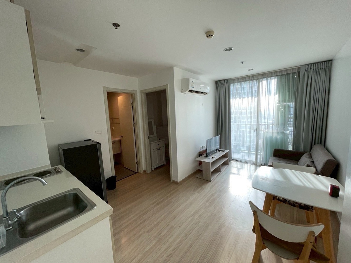 For RentCondoOnnut, Udomsuk : For rent, Artemis Sukhumvit 77, 1 bedroom, 1 bathroom, 30 sq m, 18th floor, beautiful room, fully furnished, ready to move in, price 13,000 baht.