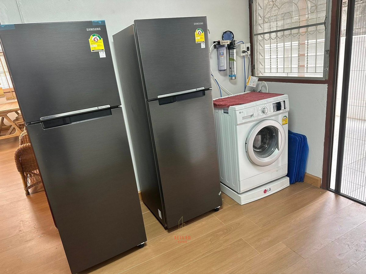 For RentHouseOnnut, Udomsuk : RH011926 For rent, 2-story detached house, 4 bedrooms, Sukhumvit 101/1 area.