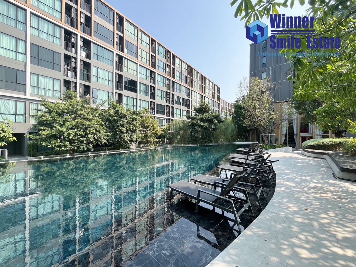 ขายคอนโดบางนา แบริ่ง ลาซาล : ขายคอนโด Atmoz Tropicana Bangna : แอทโมซ ทรอปิคาน่า บางนา วิวสระว่ายน้ำ ใกล้ MRT สถานีศรีเอี่ยม