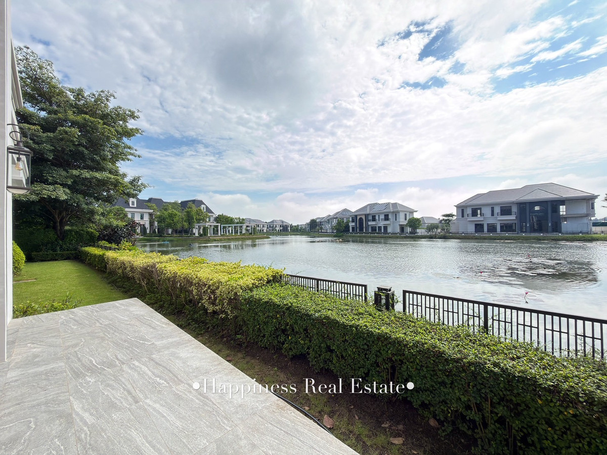 For SaleHouseChaengwatana, Muangthong : ✨🔥 Rare Item Super Luxury detached house, lake view, largest type #Chaengwattana