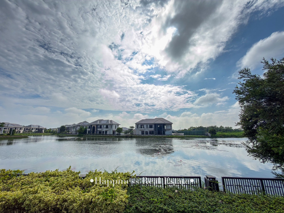 For SaleHouseChaengwatana, Muangthong : ✨🔥 Rare Item Super Luxury detached house, lake view, largest type #Chaengwattana