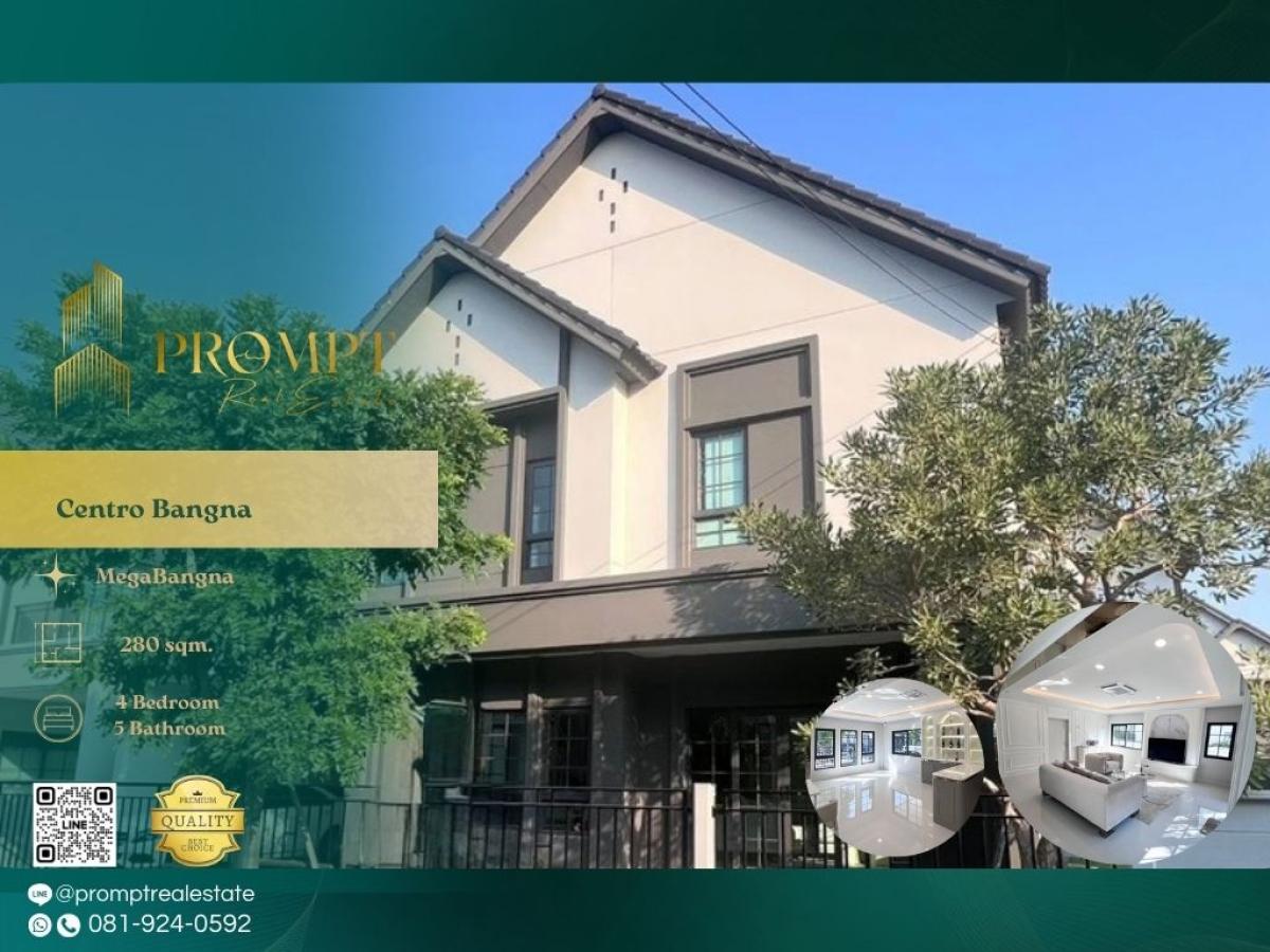 For RentHouseBangna, Bearing, Lasalle : CD03745 - Centro Bangna :  เซนโทร บางนา : Centro Bangna :  เซนโทร บางนา - #MegaBangna #InternationalSchool (SISB/TCIS /Concordian) #SuvarnabhumiAirport