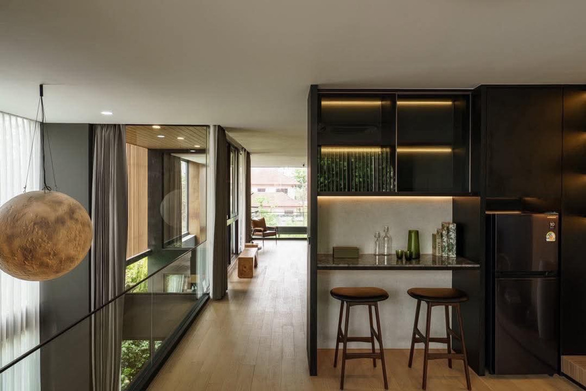 For SaleHouseLadprao101, Happy Land, The Mall Bang Kapi : For Sale Arbor Urban Ekkamai - Ladprao | Luxury house for sale with elevator and furniture, Arbor Urban Ekkamai - Ladprao project (Ladprao 122 Intersection 2)