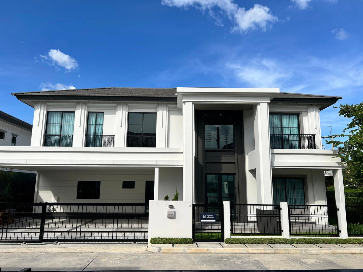 ให้เช่าบ้านลาดกระบัง สุวรรณภูมิ : For Rent | Setthasiri Bangna–Suvarnabhumi (เศรษฐสิริ บางนา สุวรรณภูมิ)  บ้านใหม่ บ้านเดี่ยว 2 ชั้น พร้อมเข้าอยู่ โครงการหรู เป็นส่วนตัว ใกล้สนามบิน และทางด่วนเข้าเมือง