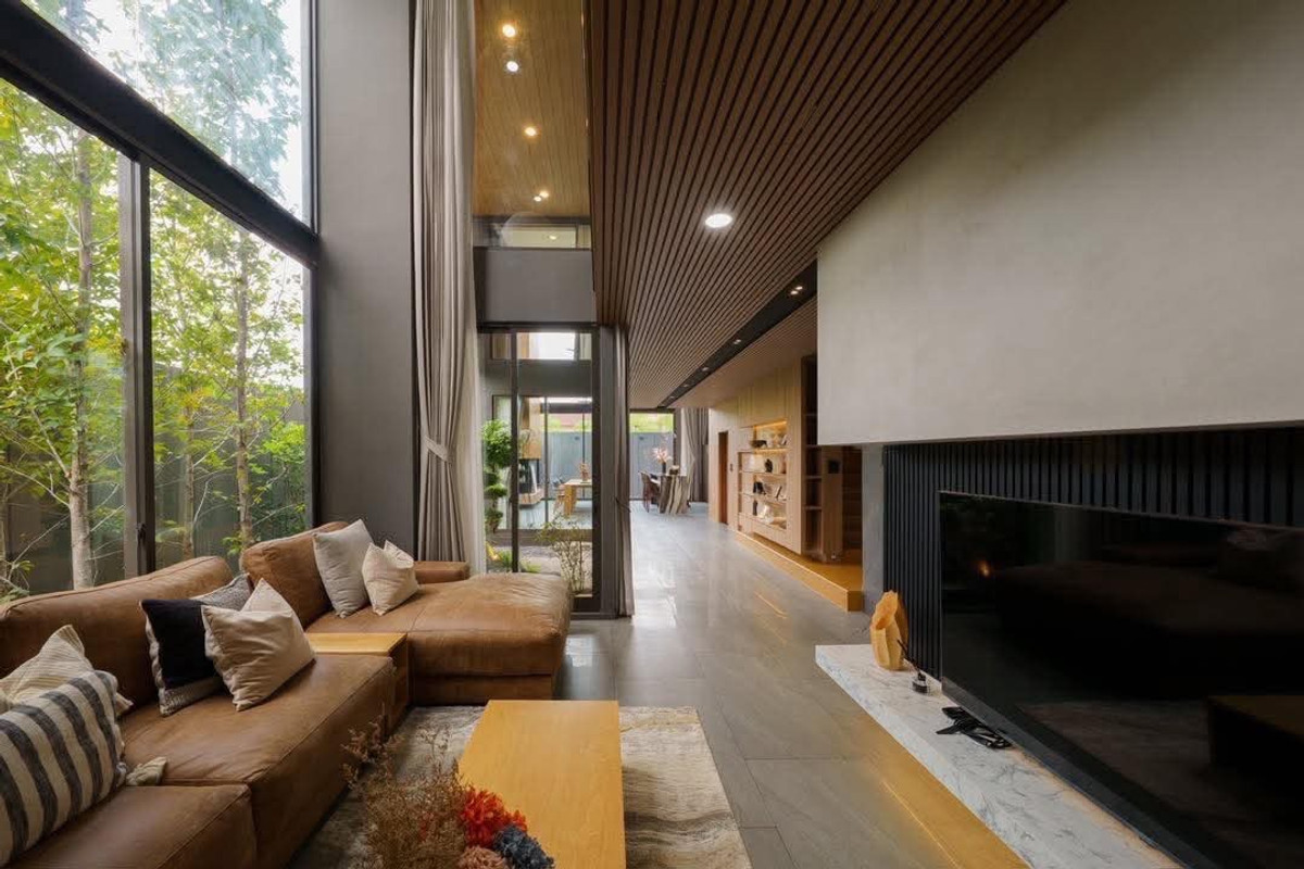 For SaleHouseLadprao101, Happy Land, The Mall Bang Kapi : For Sale Arbor Urban Ekkamai - Ladprao | Luxury house for sale with elevator and furniture, Arbor Urban Ekkamai - Ladprao project (Ladprao 122 Intersection 2)