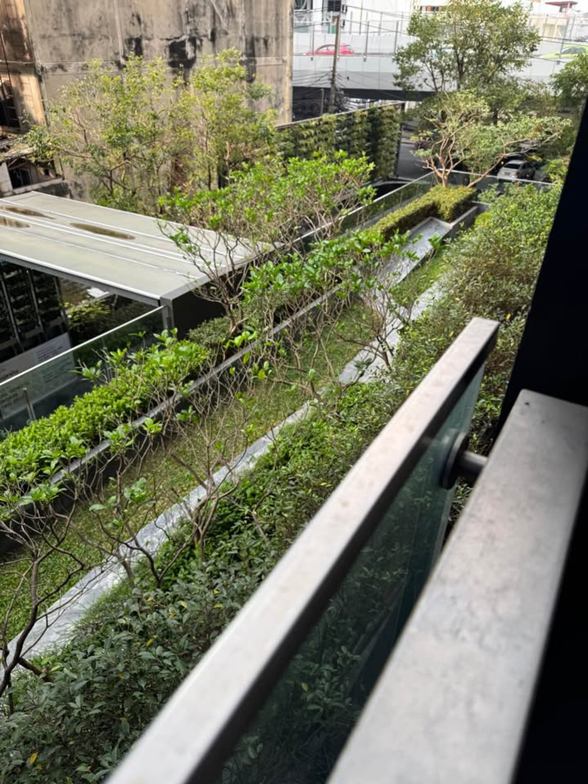ให้เช่าคอนโดพระราม 9 เพชรบุรีตัดใหม่ RCA : 🟦🟩 [For Rent] The Line Asoke–Ratchada | 1BR 29 sq.m | 3rd Floor | Garden View | 19,000 THB/Month | Ref: T2149 | LINE: @323gqmho 🟩🟦