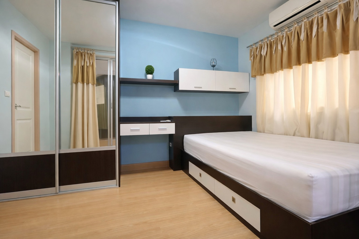 For RentCondoRattanathibet, Sanambinna : 🏢 Condo for rent, The Fifth Avenue Ratchada-Wong Sawang, corner room.