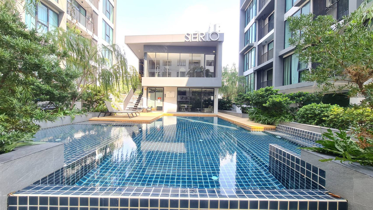 For RentCondoOnnut, Udomsuk : 📣 Serio Sukhumvit 50 Condo for rent, 2 Beds, only 300 meters from BTS On Nut‼️