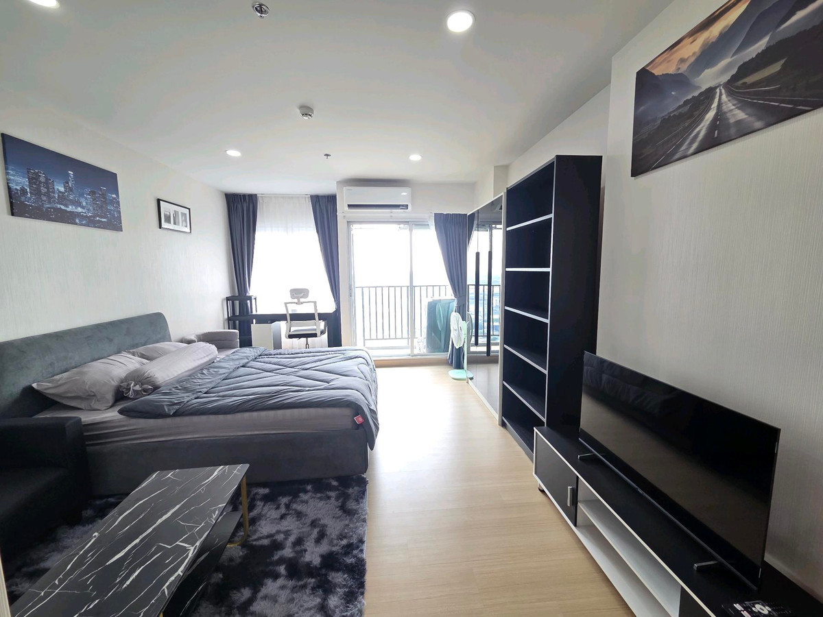 ให้เช่าคอนโดสมุทรปราการ สำโรง : PFD-07859 ให้เช่า Supalai Veranda Sukhumvit 117 (ศุภาลัย เวอเรนด้า) ใกล้ BTS ปู่เจ้า | ชั้น 20 วิวสูง Studio 29 ตร.ม. (ห้องใหญ่) เครื่องใช้ไฟฟ้าครบ 9,000 บ.